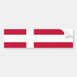 Deense vlag bumpersticker