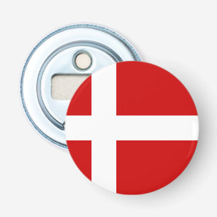 Deense vlag button flesopener