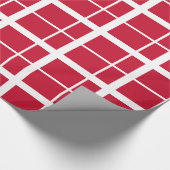 Deense vlag cadeaupapier (Hoek)