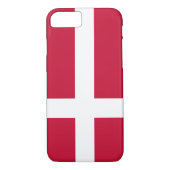 Deense vlag Case-Mate iPhone case (Achterkant)