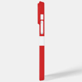 Deense vlag Case-Mate iPhone case (Achterkant / Links)