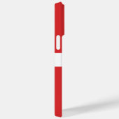 Deense vlag Case-Mate iPhone case (Achterkant / Rechts)