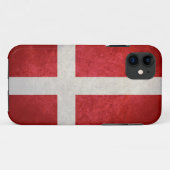Deense vlag Case-Mate iPhone case (Achterkant (horizontaal))