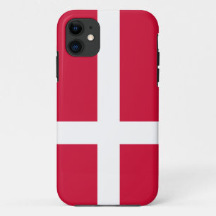 Deense vlag iPhone 11 hoesje