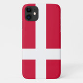 Deense vlag Case-Mate iPhone case (Achterkant)
