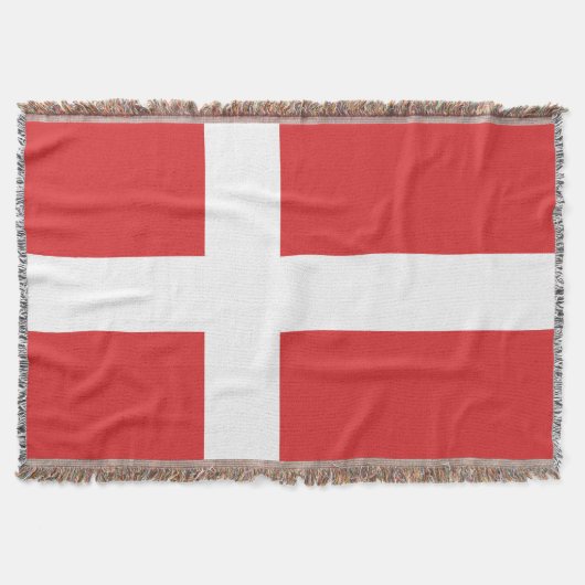 Deense vlag deken (Voorkant)
