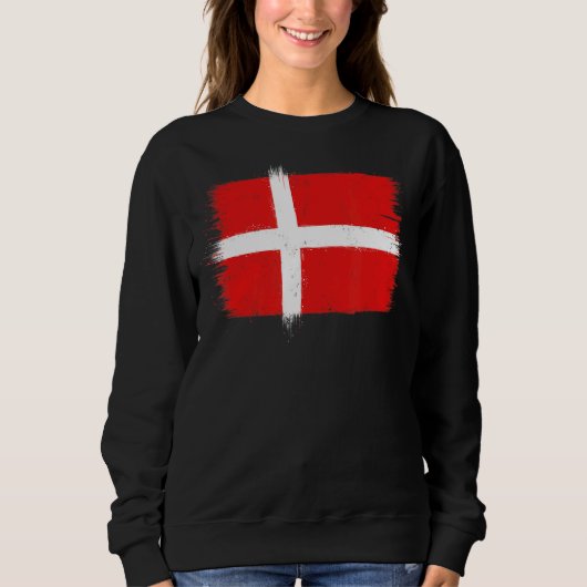 Deense vlag Denemarken Dag 5 juni Danmar Trui (Voorkant)