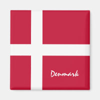 Deense vlag en Deense vakantie, reizen/sport