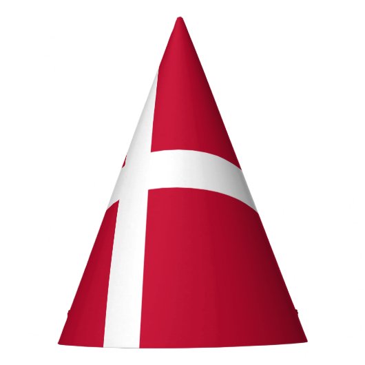 Deense vlag feesthoedjes (Voorkant)