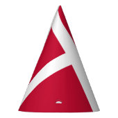 Deense vlag feesthoedjes (Links)