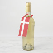 Deense vlag flessenhanger (Schuin)