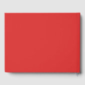 Deense vlag gastenboek (Achterkant)