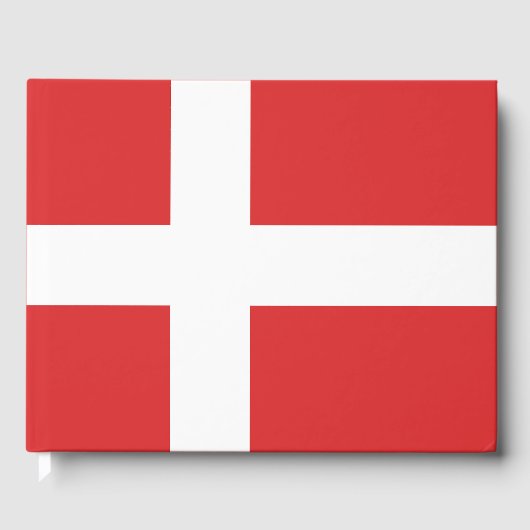 Deense vlag gastenboek (Voorkant)