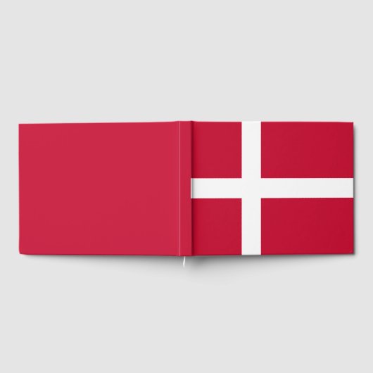 Deense vlag gastenboek (Volledig)