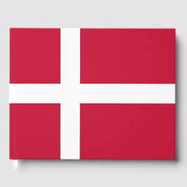 Deense vlag gastenboek