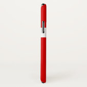 Deense vlag gepersonaliseerd Case-Mate iPhone case (Achterkant / rechts)