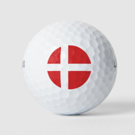 Deense vlag golfballen