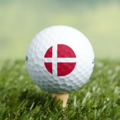 Deense vlag golfballen (Insitu Shirt)