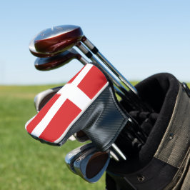 Deense vlag golfheadcover