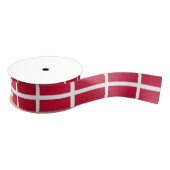 Deense vlag grosgrain lint (Spoel)