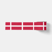 Deense vlag grosgrain lint (Voorkant)