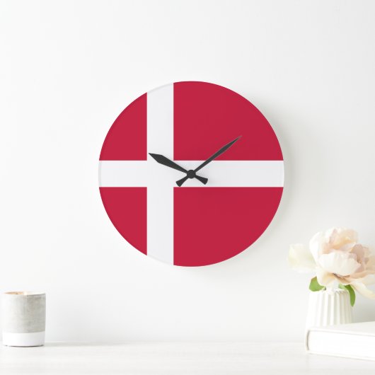 Deense vlag grote klok (Huis)