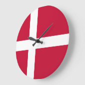 Deense vlag grote klok (Hoek)