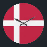 Deense vlag grote klok<br><div class="desc">Deense vlag</div>