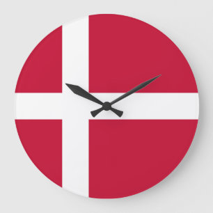 Deense vlag grote klok