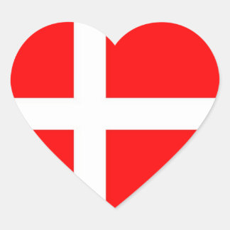 DEENSE VLAG HART STICKER