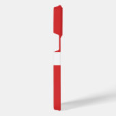 Deense vlag iPhone hoesje (Rechterkant)