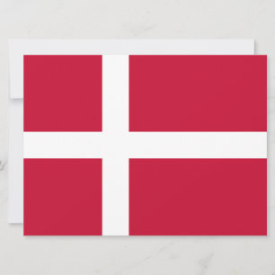 Deense vlag kaart