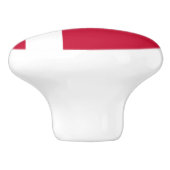 Deense vlag keramische knop (Zijkant)
