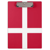 Deense vlag klembord (Voorkant)