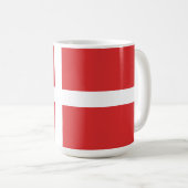 Deense vlag koffiemok (Voorkant rechts)