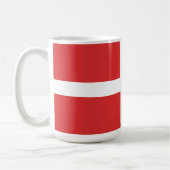 Deense vlag koffiemok (Links)