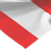 Deense vlag korte tafelloper (Hoek)