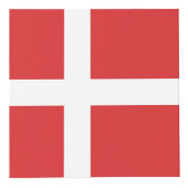 Deense vlag kubus (Voorkant)