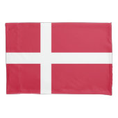 Deense vlag kussensloop (Voorkant)