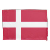 Deense vlag kussensloop (Voorkant)