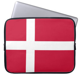 Deense vlag laptop sleeve