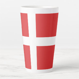 Deense vlag latte mok