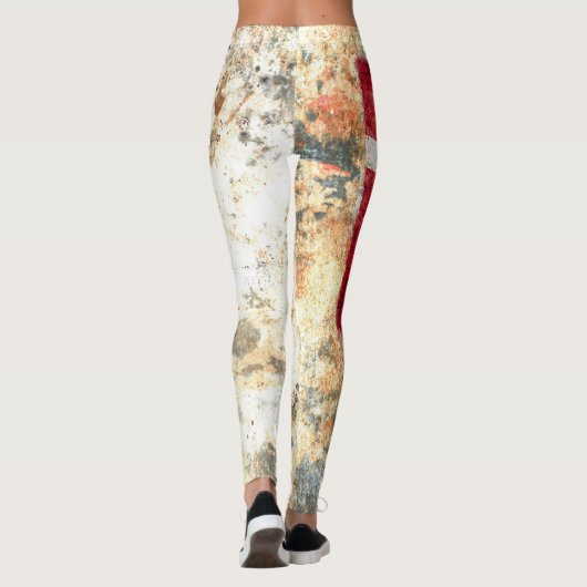 Deense vlag leggings (Achterkant)