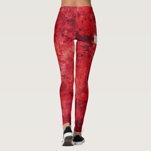 Deense vlag leggings (Achterkant)