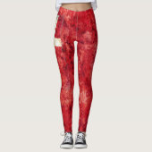 Deense vlag leggings (Voorkant)