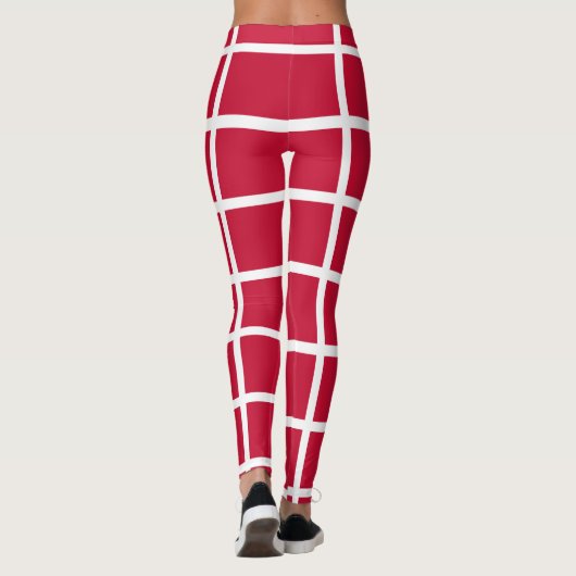 Deense vlag leggings (Achterkant)