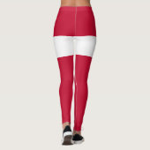 Deense vlag leggings (Achterkant)