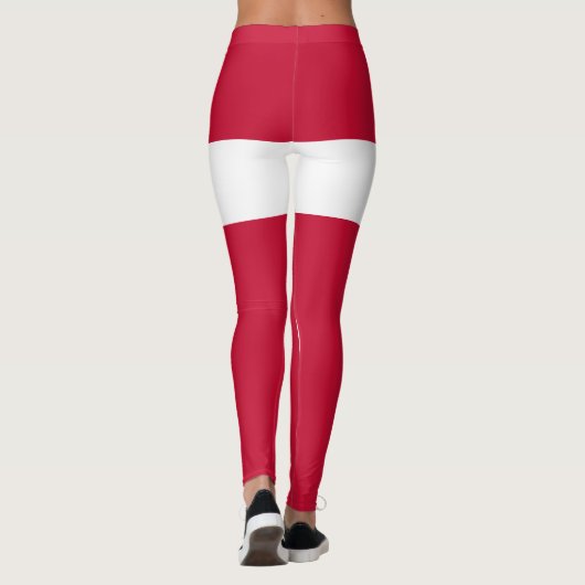 Deense vlag leggings (Achterkant)
