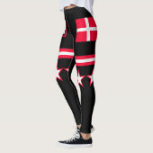 Deense vlag leggings (Links)