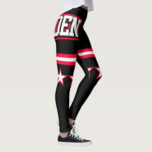 Deense vlag leggings (Rechts)